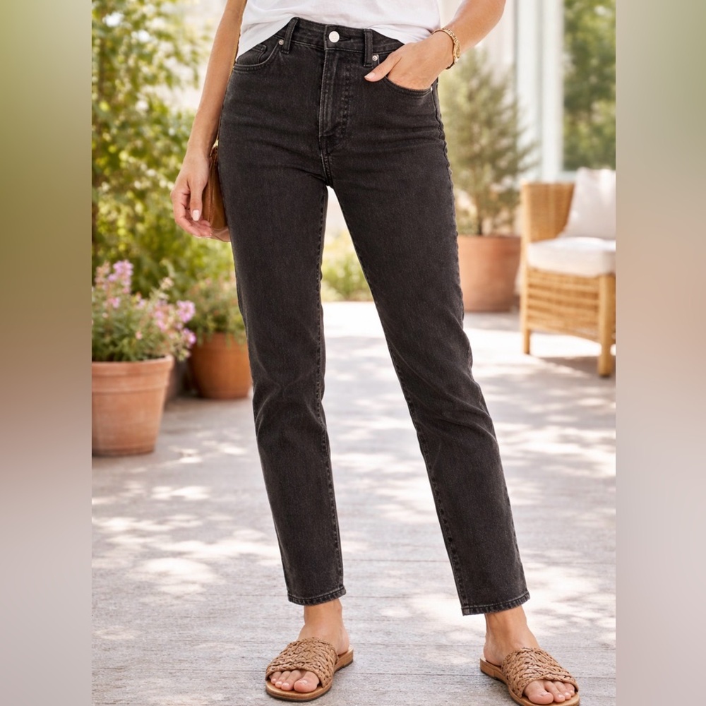 Madewell Women's Curvy Perfect Fit Vintage Jeans in Black